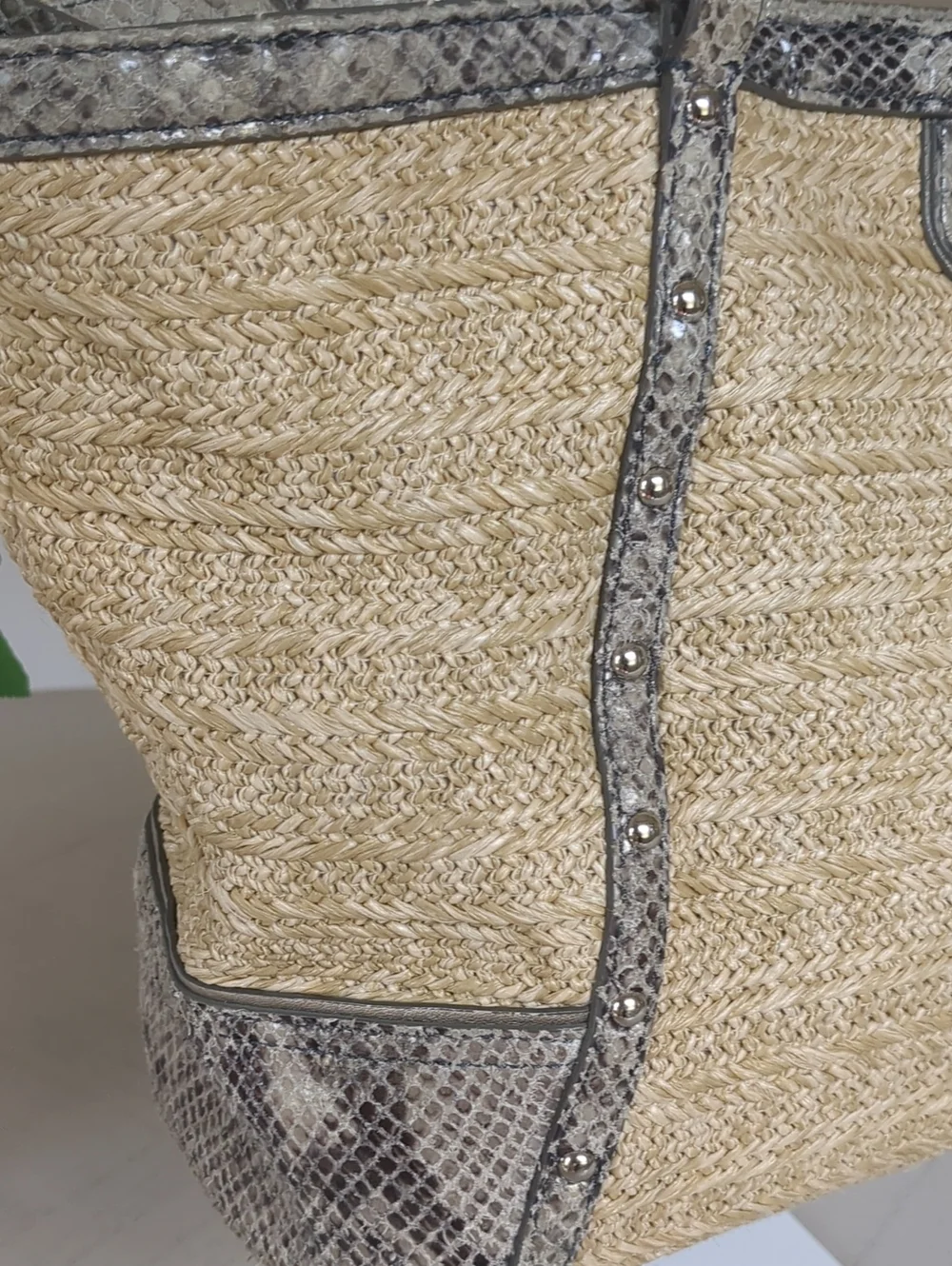 Coach Alexandra Straw Tote BagStyle: B1320-F21959